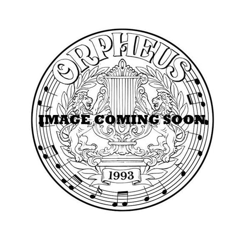 Tambourine - Red Metallic Wood, Orpheus Logo (Each)
