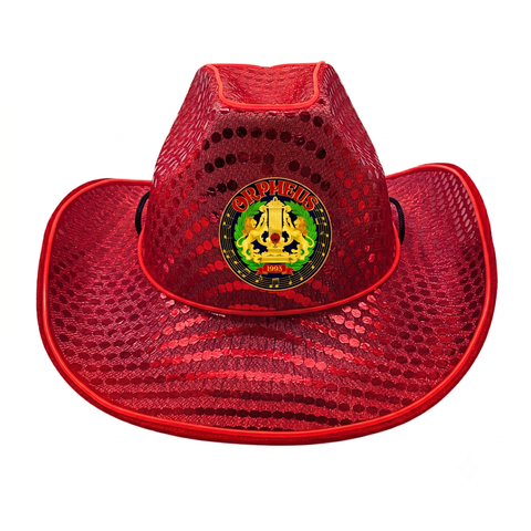 LED Cowboy Hat (3 Pieces)