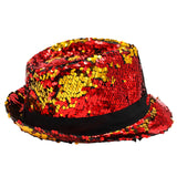 LED Flip Sequin Fedora (4 Pieces)