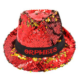 LED Flip Sequin Fedora (4 Pieces)