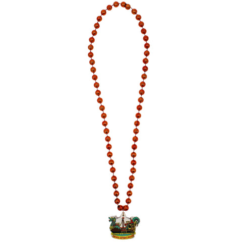 Captain's Bead 42" 14mm with LED Polymedallion (Dozen)