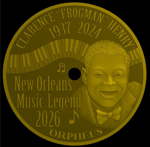 Gold Music Legend Doubloon 2 1/2" (30 Pieces)