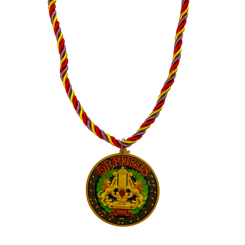 Foam Magnet Medallion on Rope Necklace (Dozen)